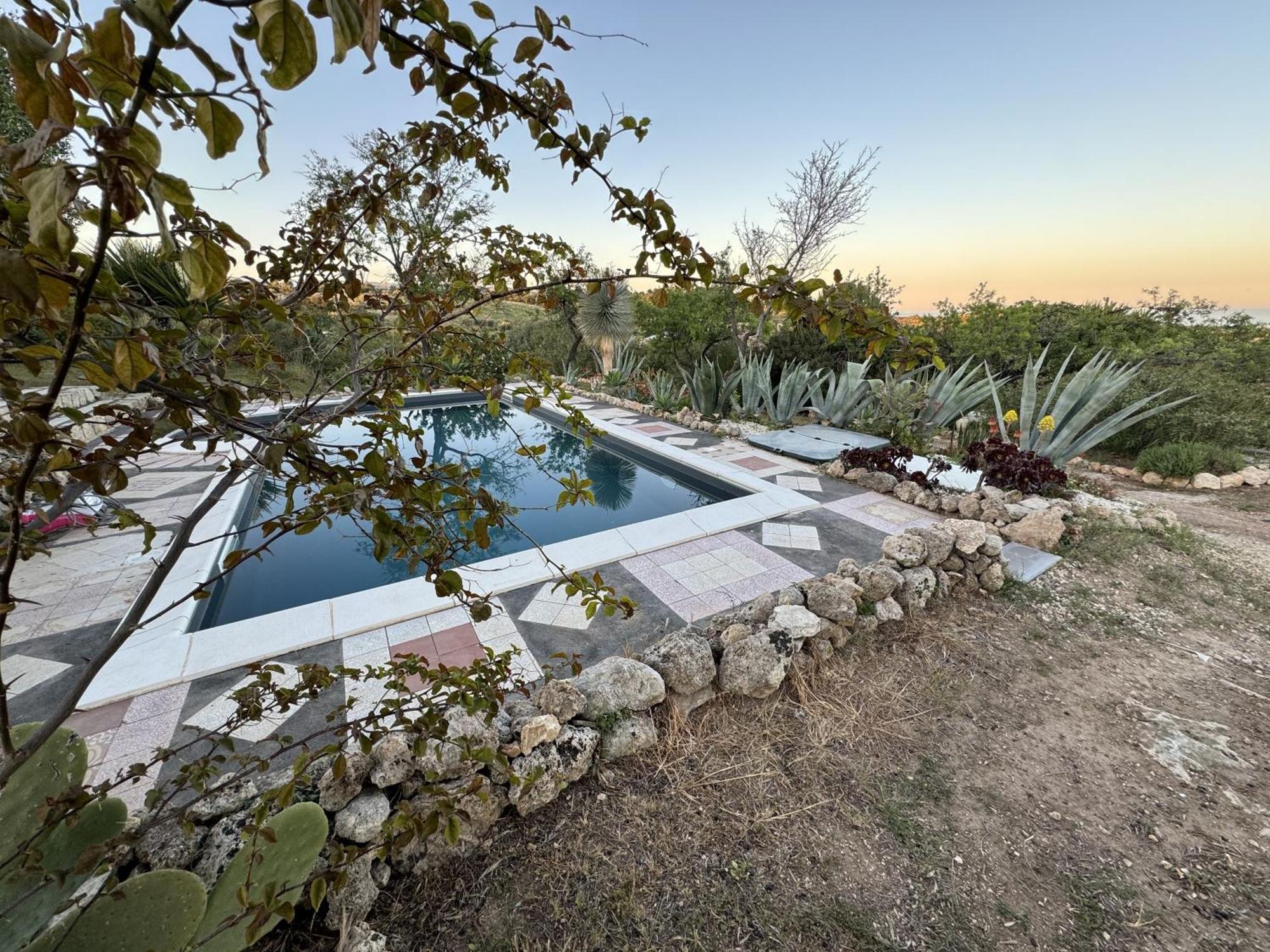 Villa La Cava Del Val Di Noto Con Piscina Privata Avola Extérieur photo