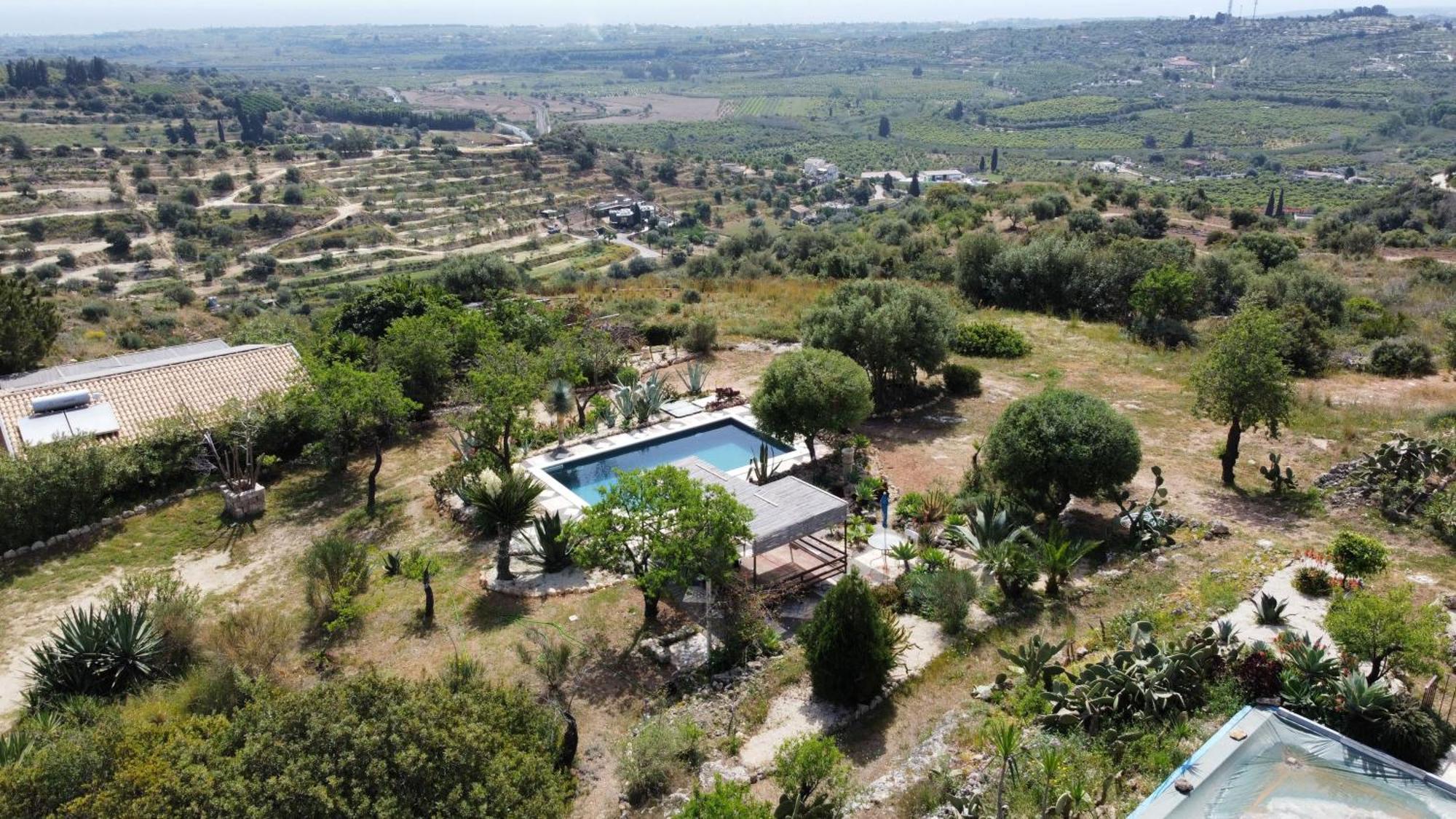 Villa La Cava Del Val Di Noto Con Piscina Privata Avola Extérieur photo